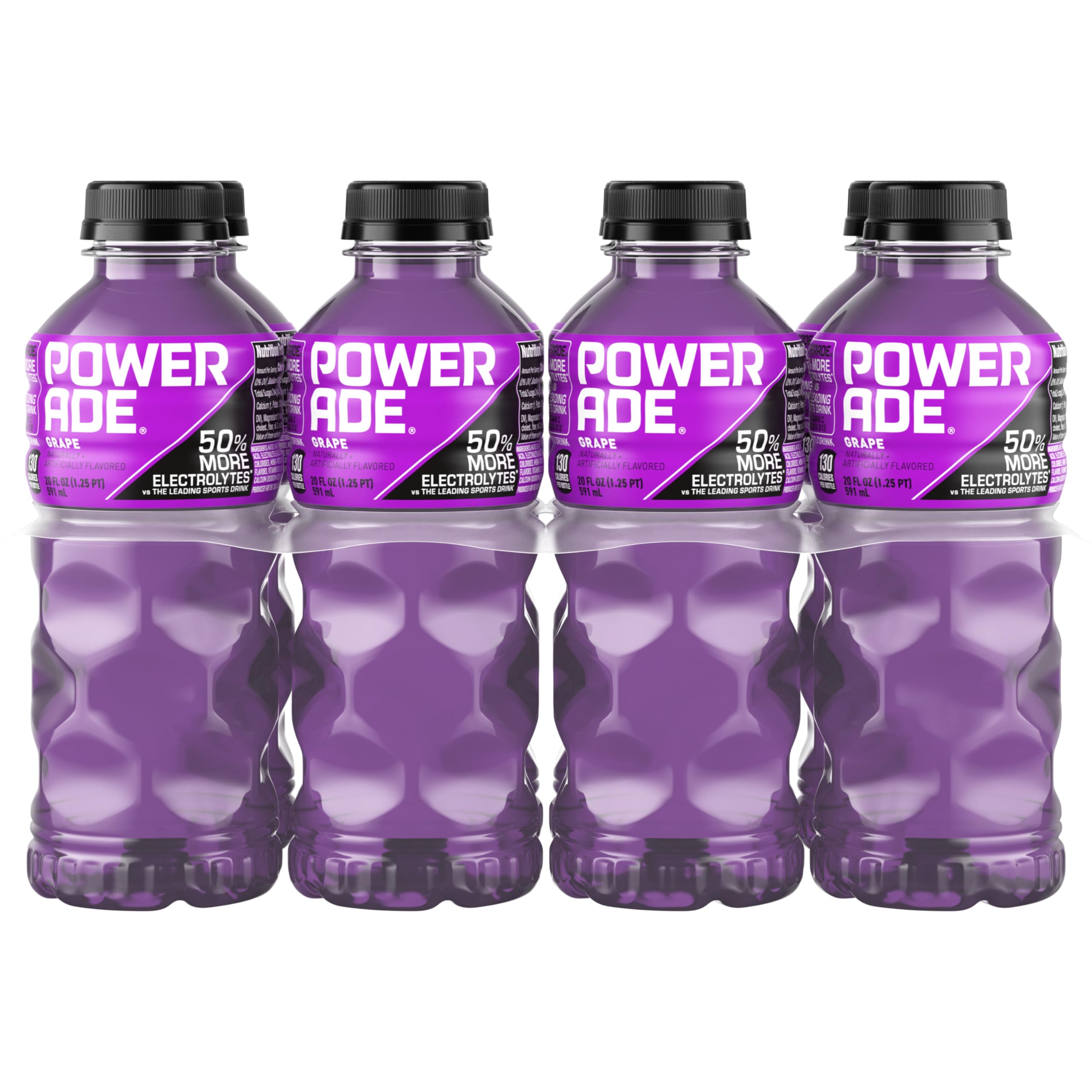 POWERADE Sports Drink Grape, 20 Ounce