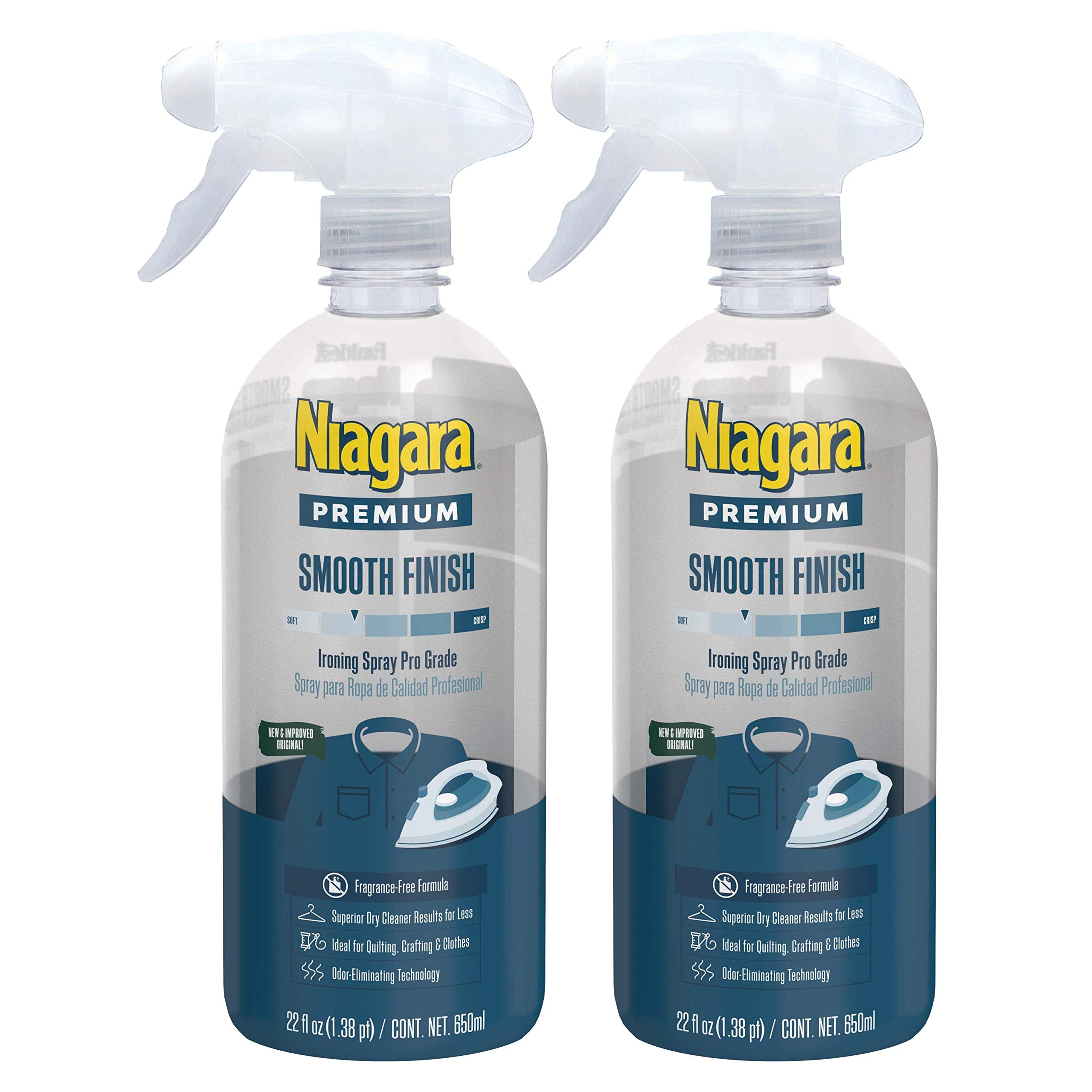 Niagara Trigger Pump Spray Starch 22oz 2 Pack