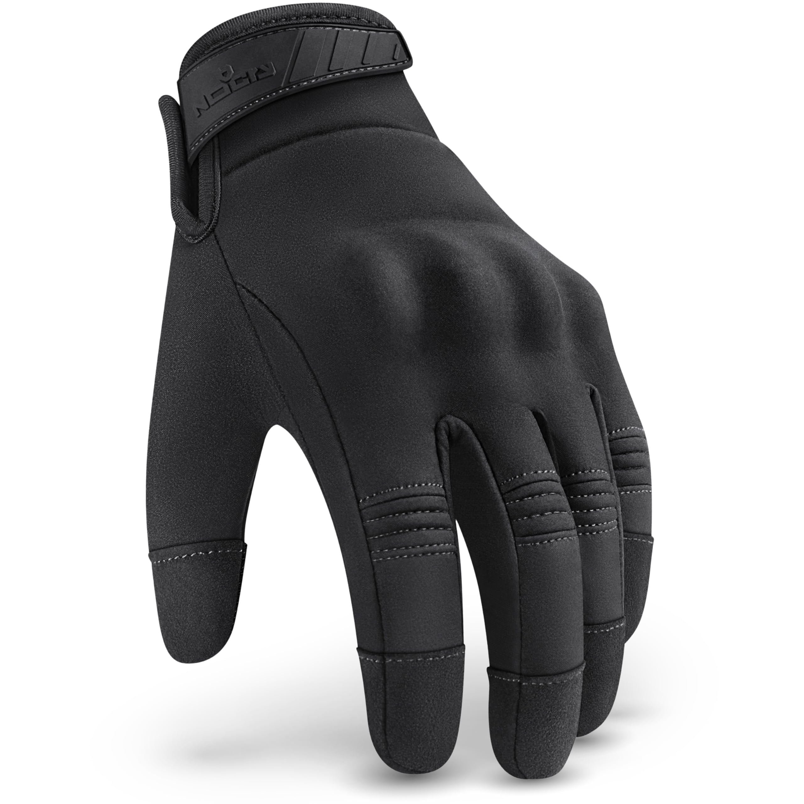NoCry Water Resistant Tactical Shooting Gloves Black