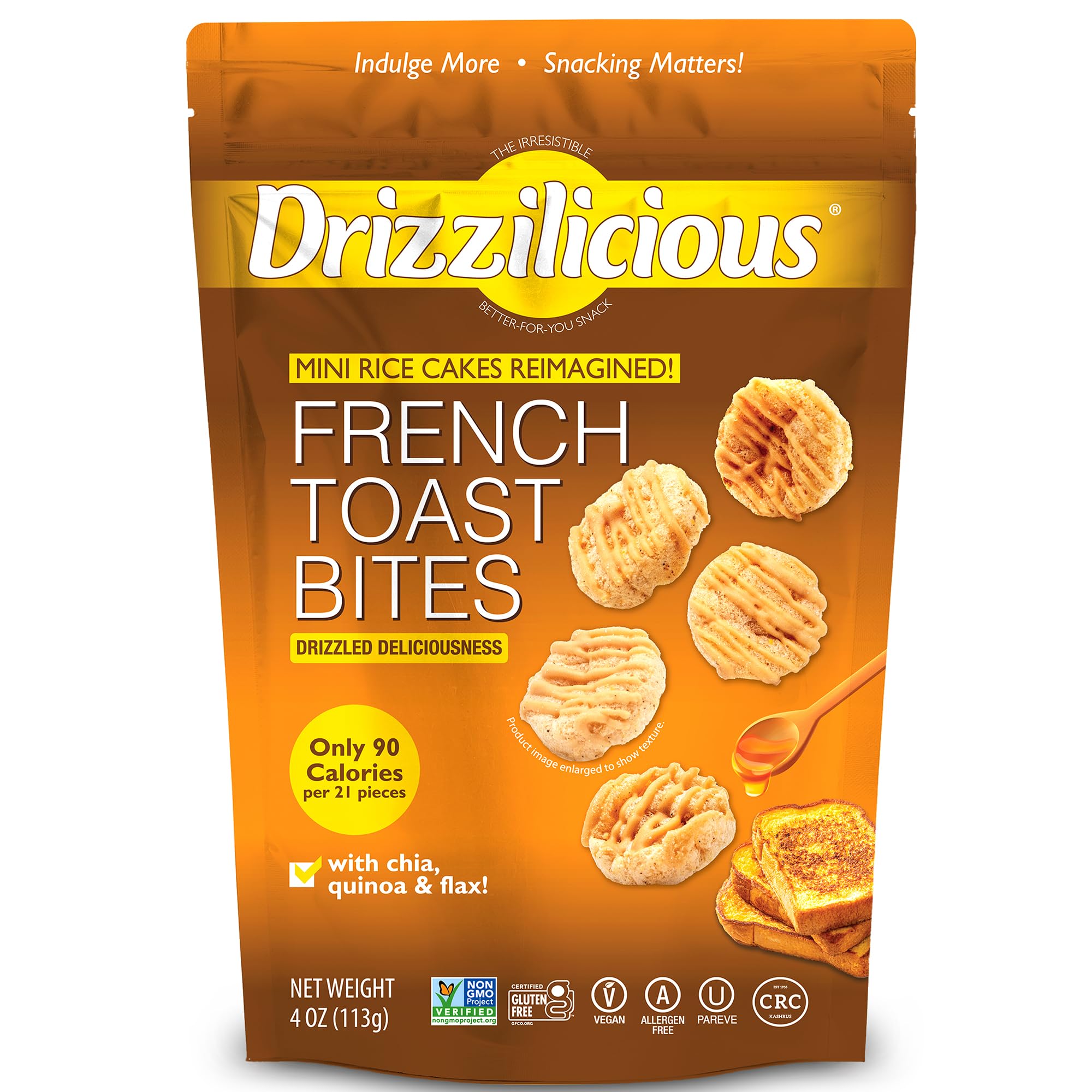Drizzilicious French Toast Mini Rice Cakes 4oz