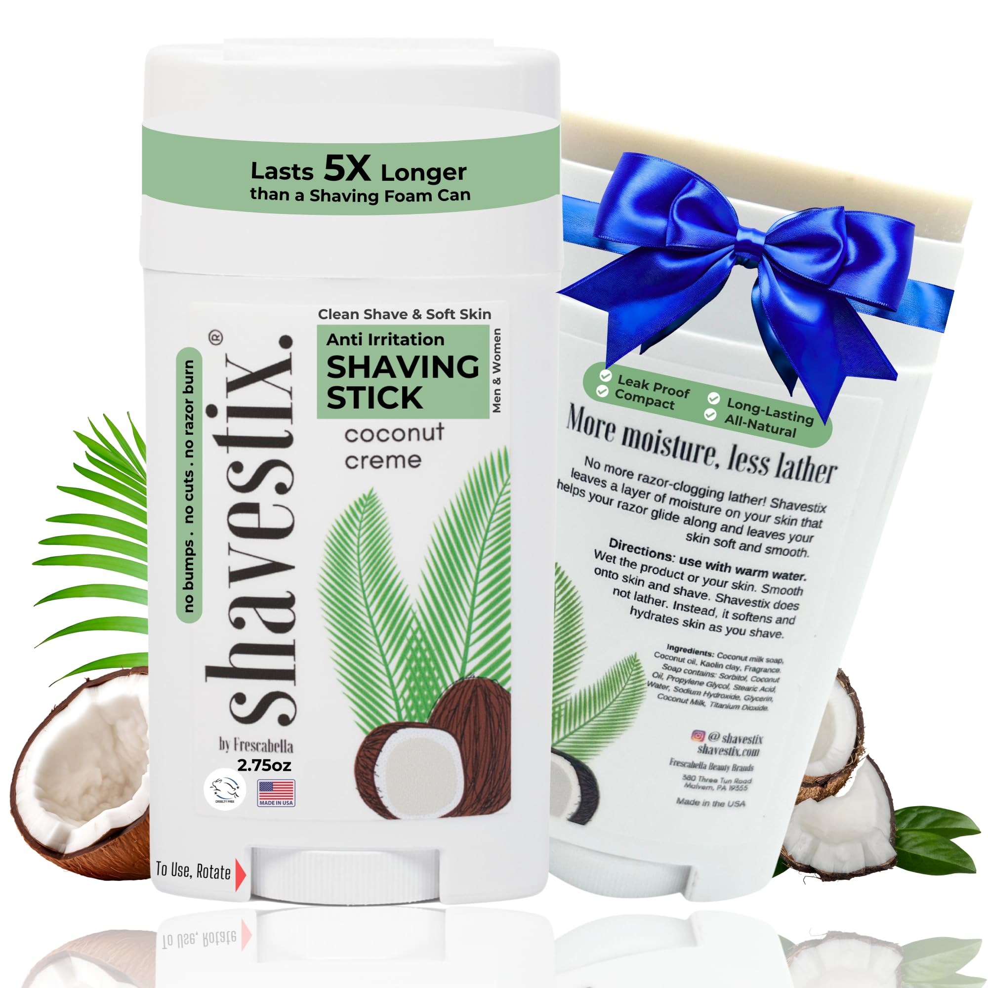 Shavestix Coconut Milk Shave Stick