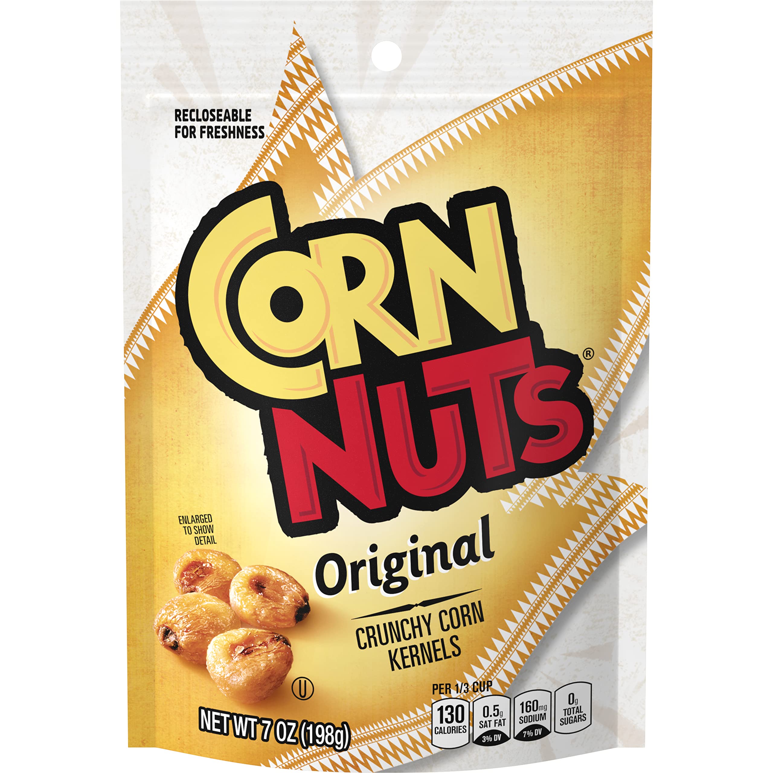 CORN NUTS Original Crunchy Snacks 7oz 12 Pack