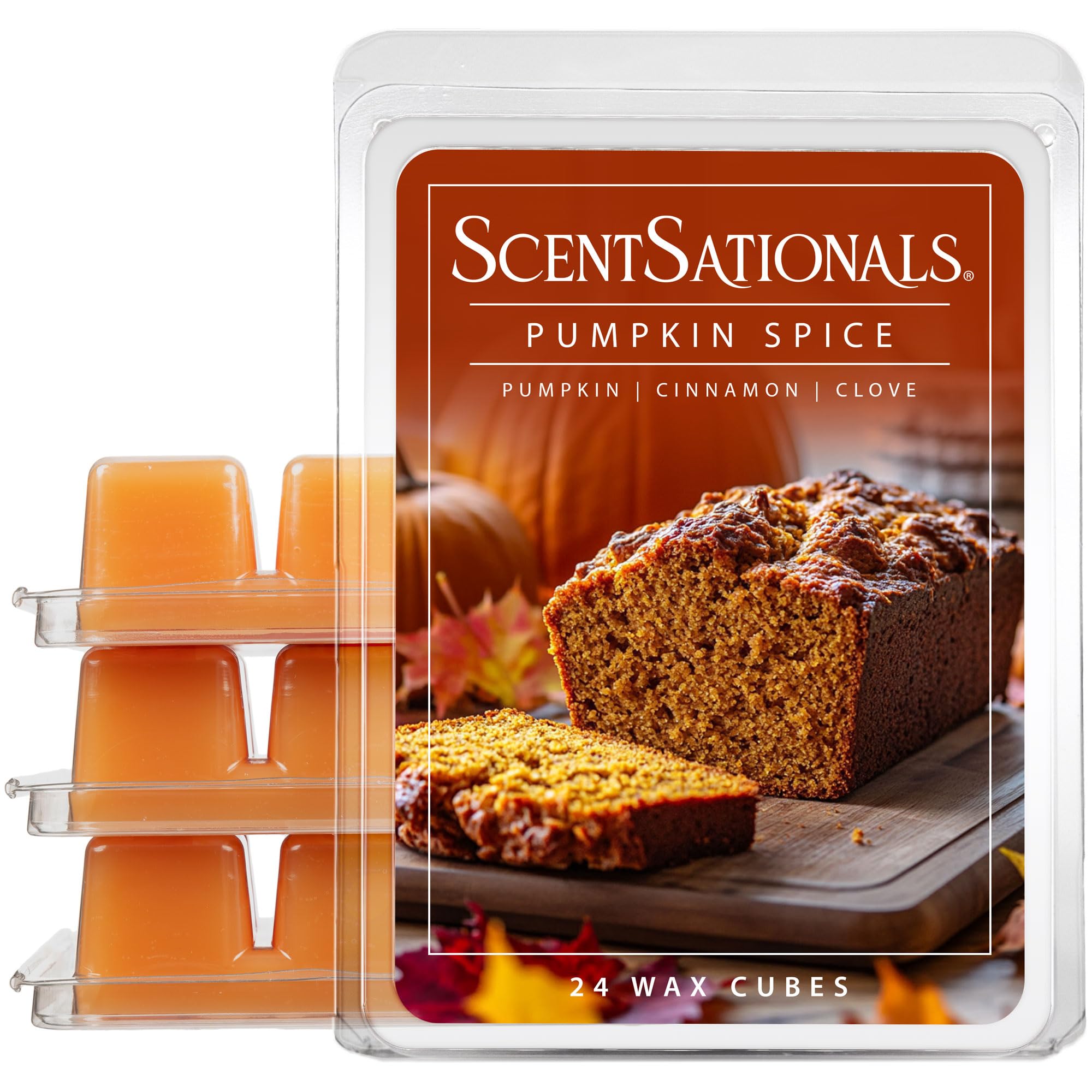 Scentsationals Pumpkin Spice Strong Scented Wax Melts
