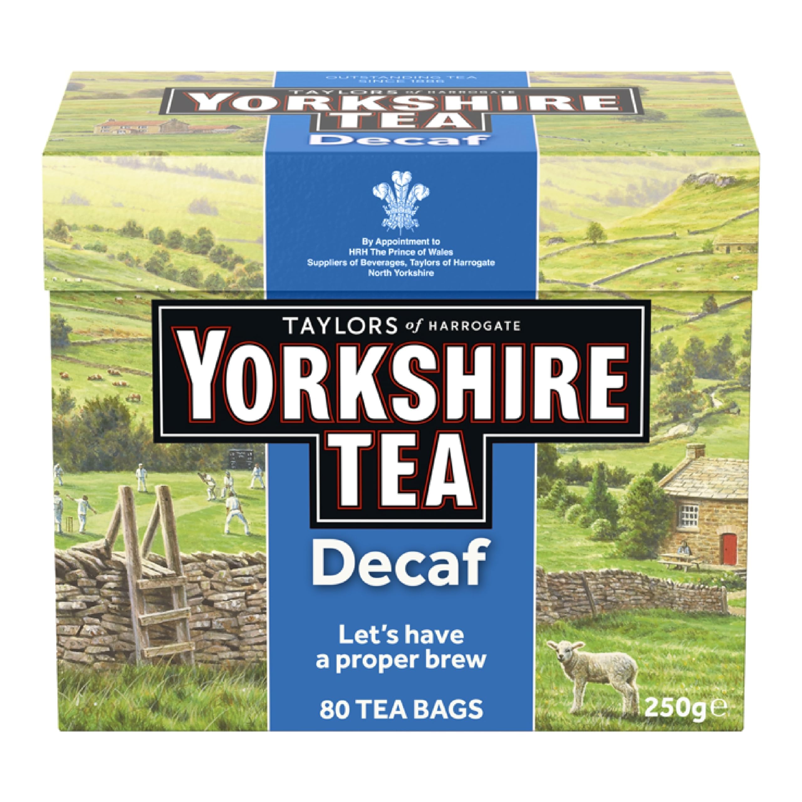 Yorkshire Decaffeinated Tea, 80 Teabags