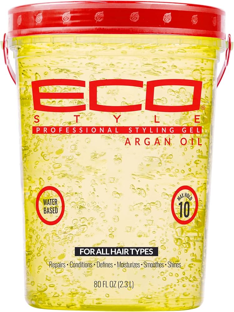 eco Style Argan Oil Max Hold Styling gel 80oz