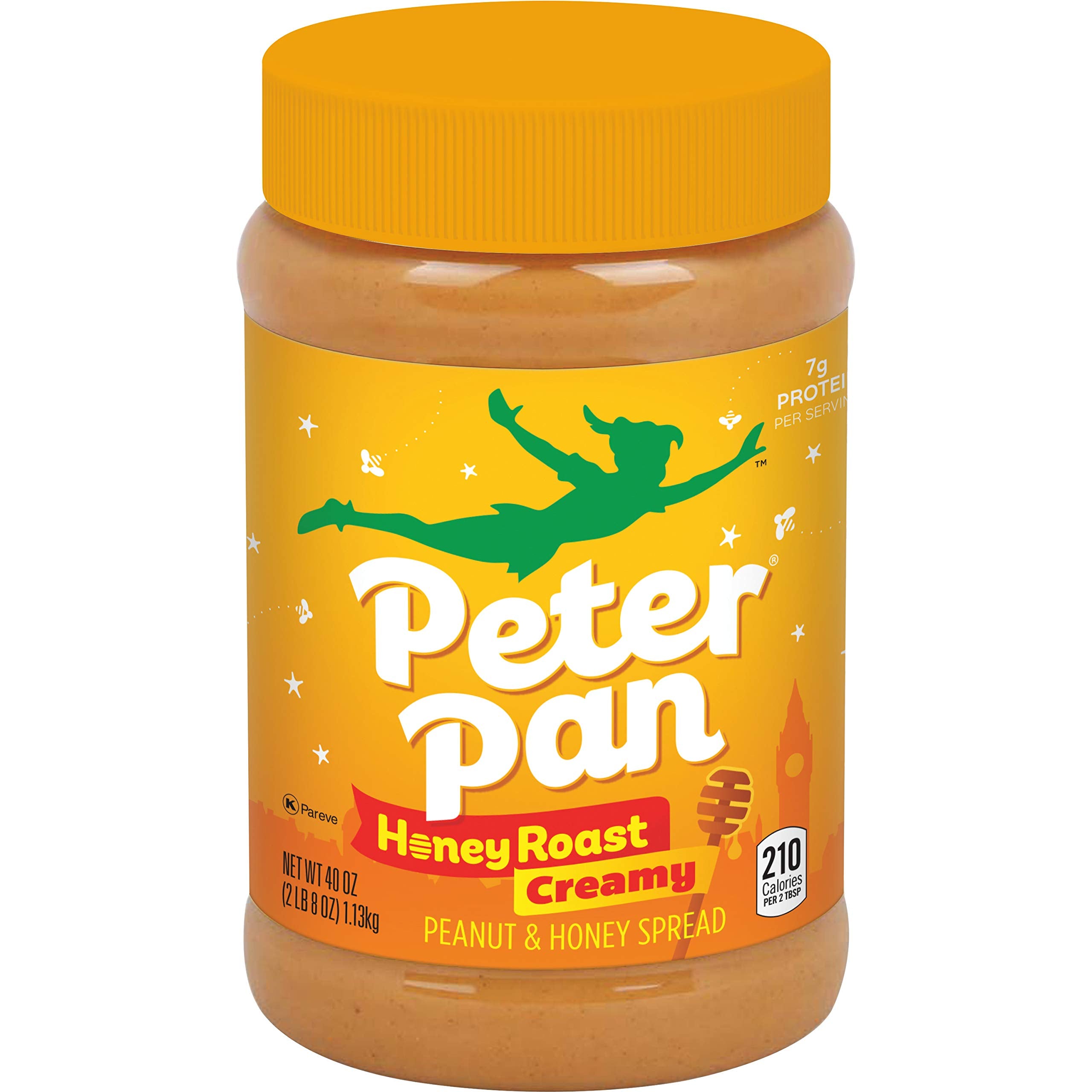 Peter Pan Honey Roast Creamy Peanut Butter 40oz 2 Pack