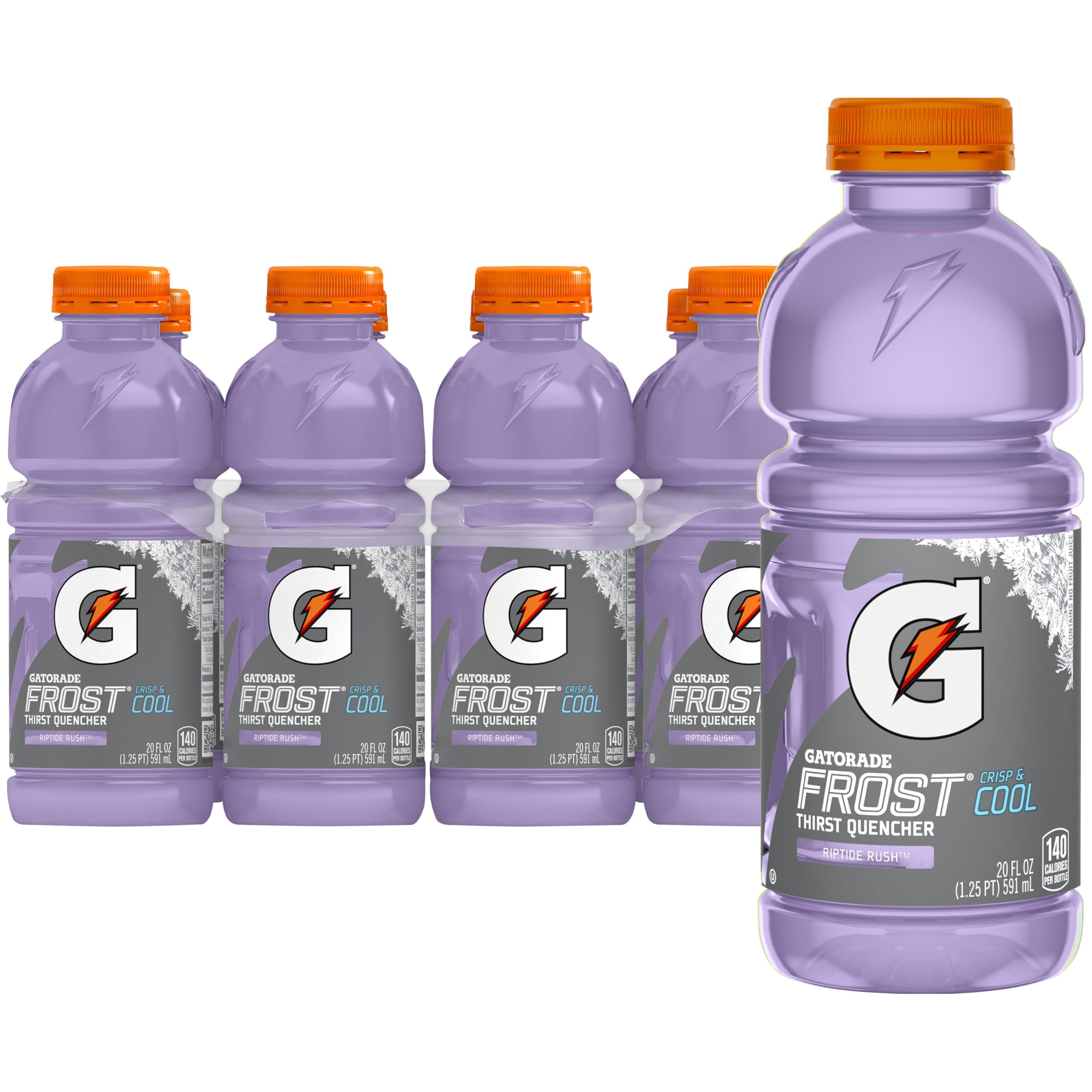Gatorade Frost Thirst Quencher, 20 Fl Oz Bottles, 8 Pack