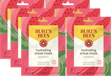 Burt's Bees Hydrating 1 Use Single Watermelon Sheet Mask 0.33oz