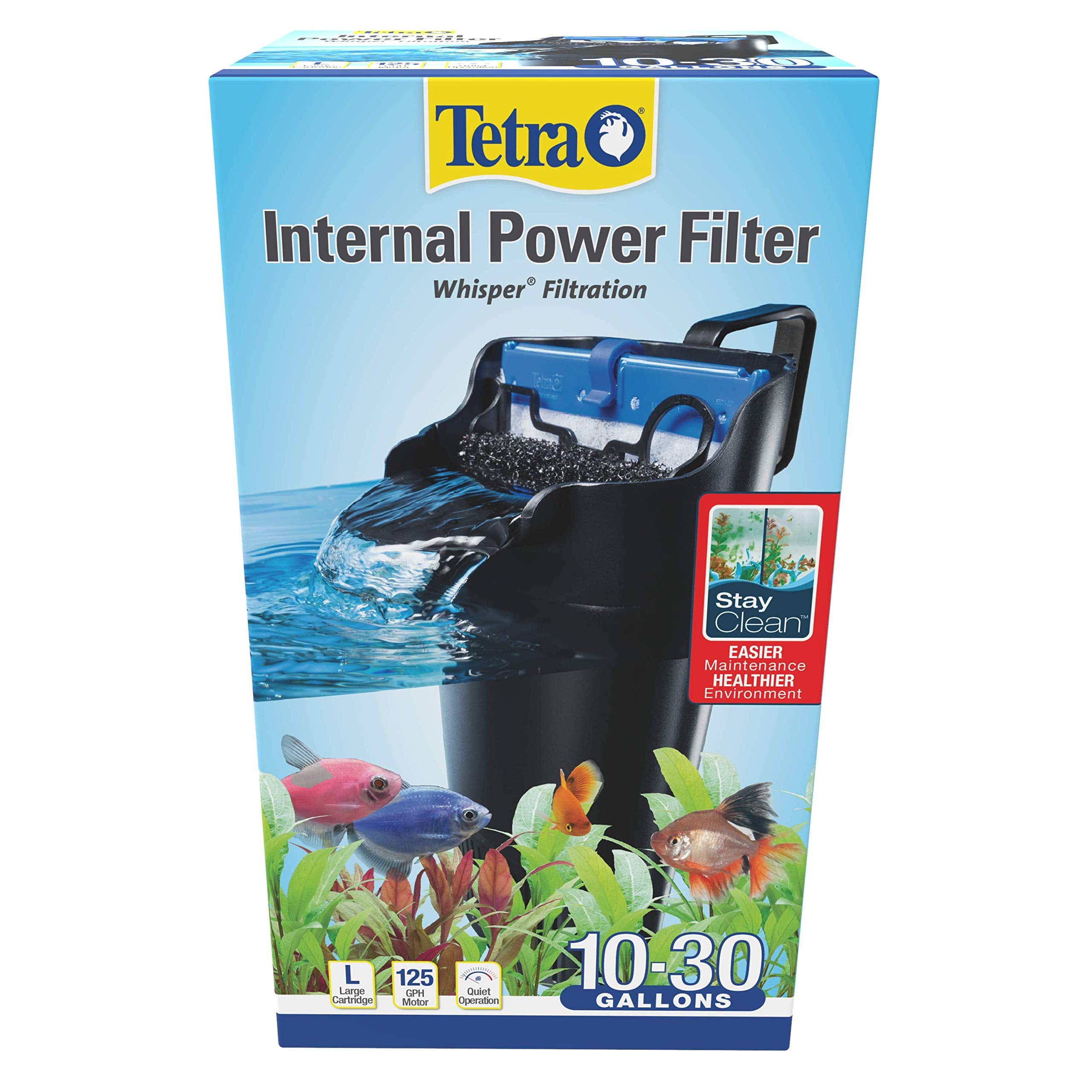 Tetra Whisper Internal Aquarium Filter 10-30 Gallon