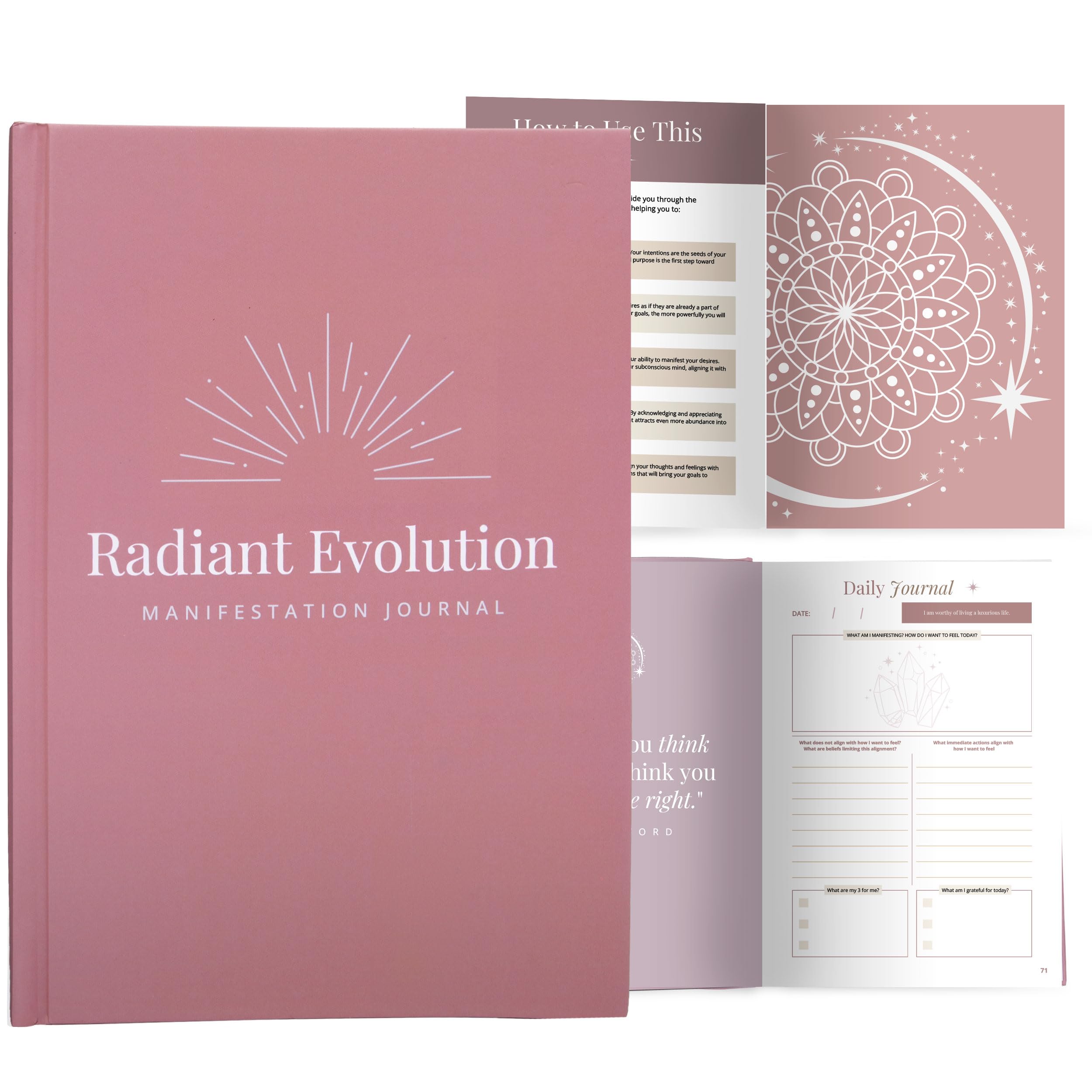 Manifestation Journal for Women 12-Week Self Care