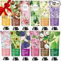 Ankooy 12 Pack Hand Cream Gifts Set for Women Natural Hand Lotion Travel Size for Dry Cracked Hands,Mini Lotion