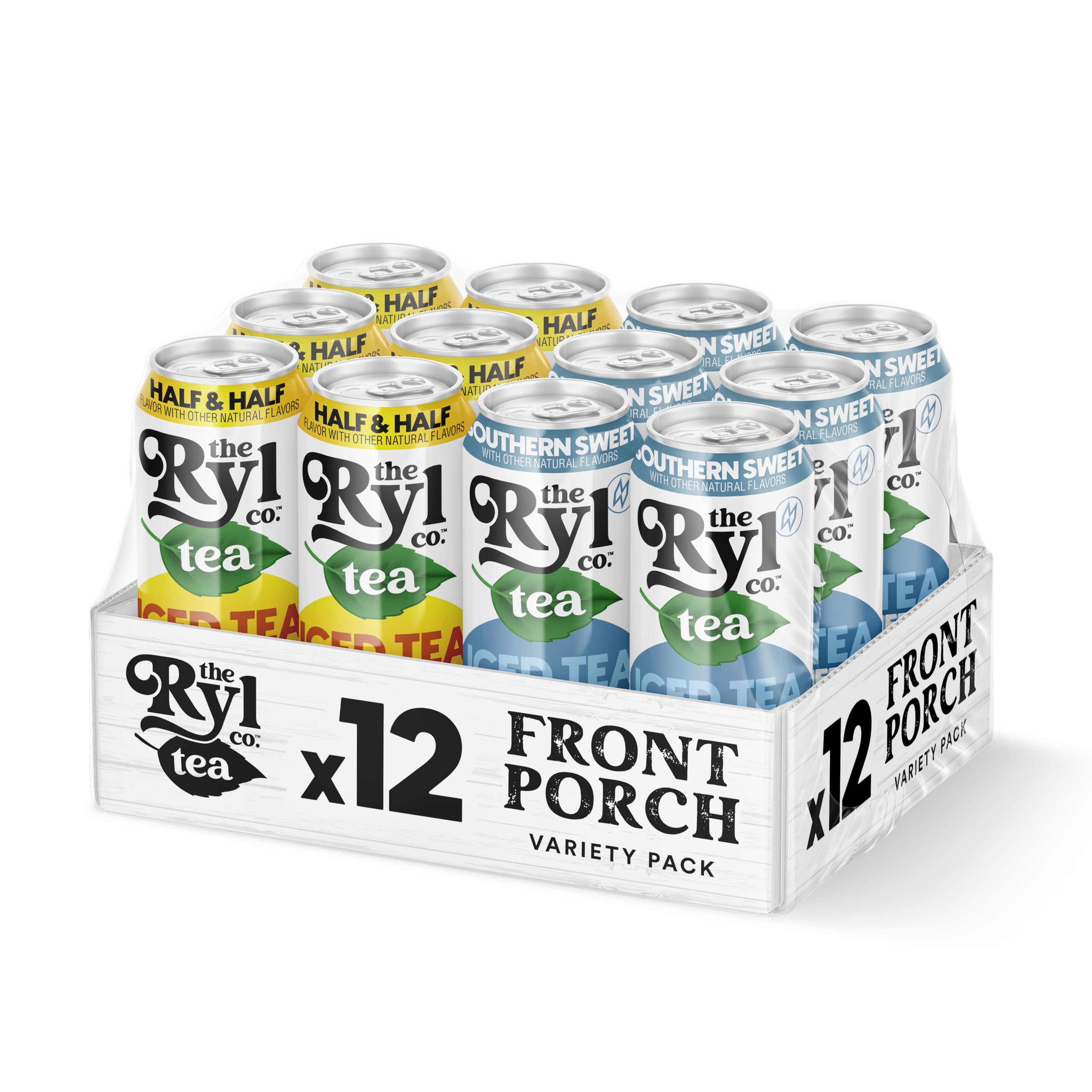 Ryl Front Porch Sweet Tea & Half n Half 16oz 12-Pack