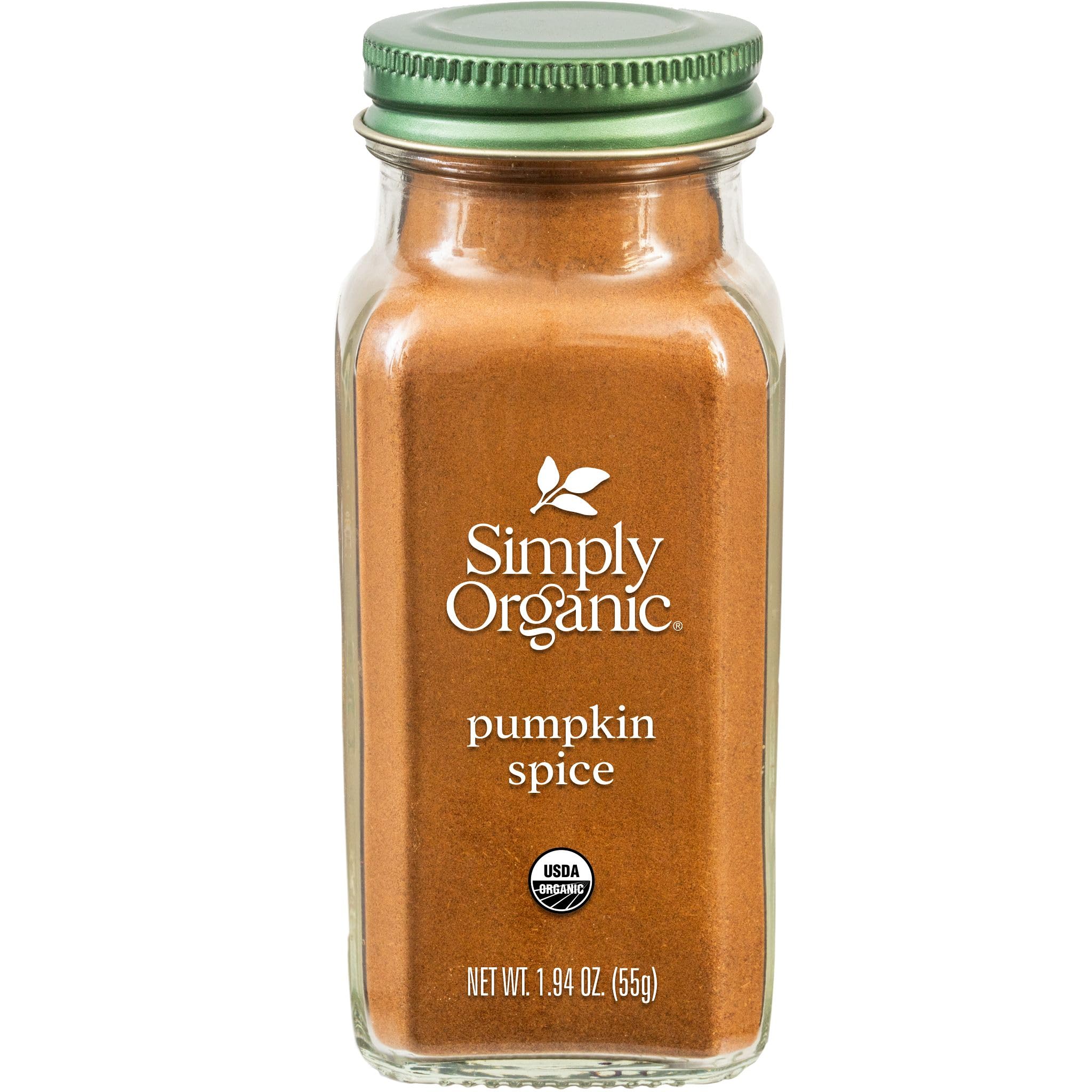Simply Organic Pumpkin Spice - Certified Organic, Kosher | 1.94 Ounce (Pack of 1)
