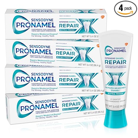 Sensodyne Pronamel Intensive Enamel Repair  Extra Fresh Tooth Paste for Sensitive Teeth and Cavity Protection 3.4oz
