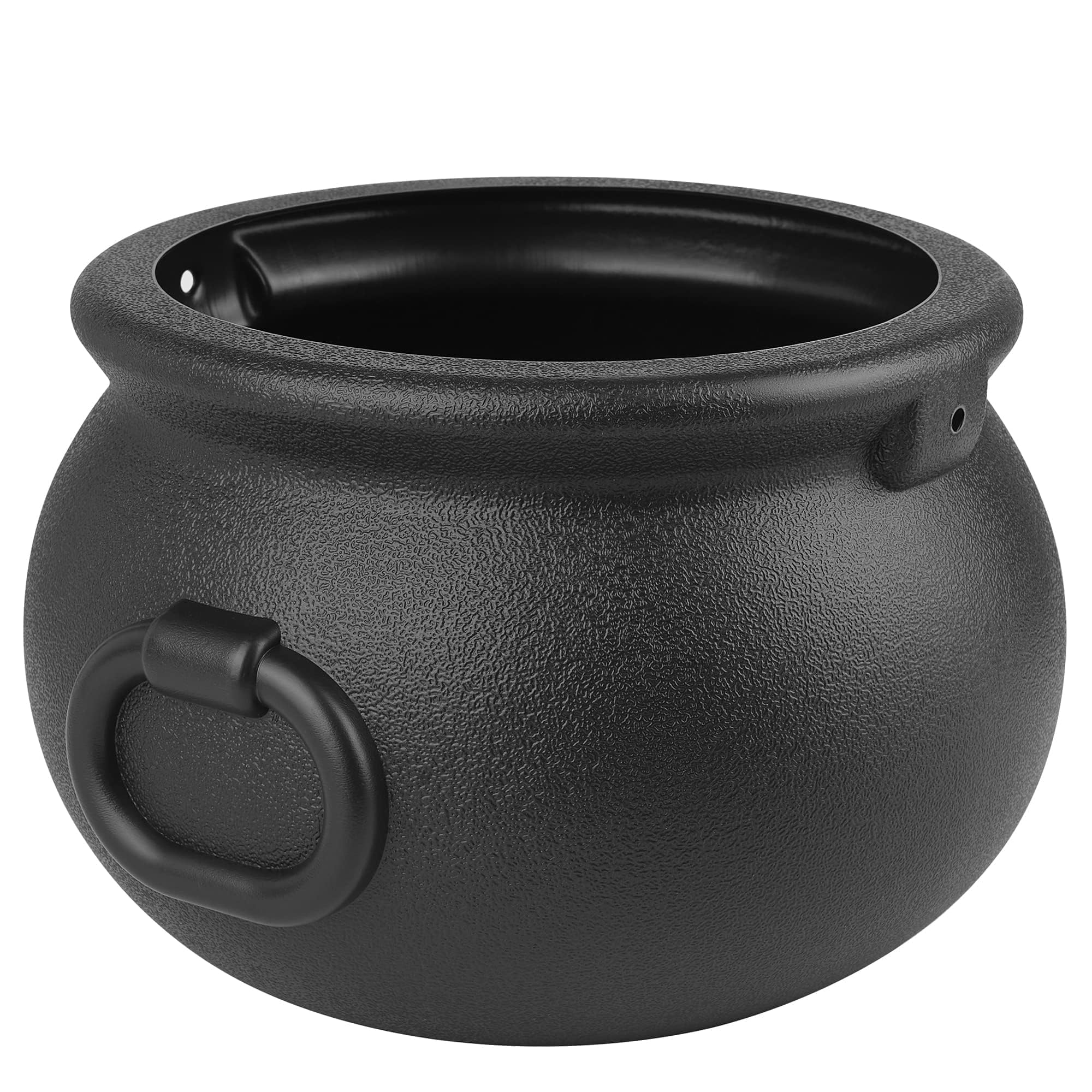 Glocamping Black Plastic Witch Cauldron Kettles