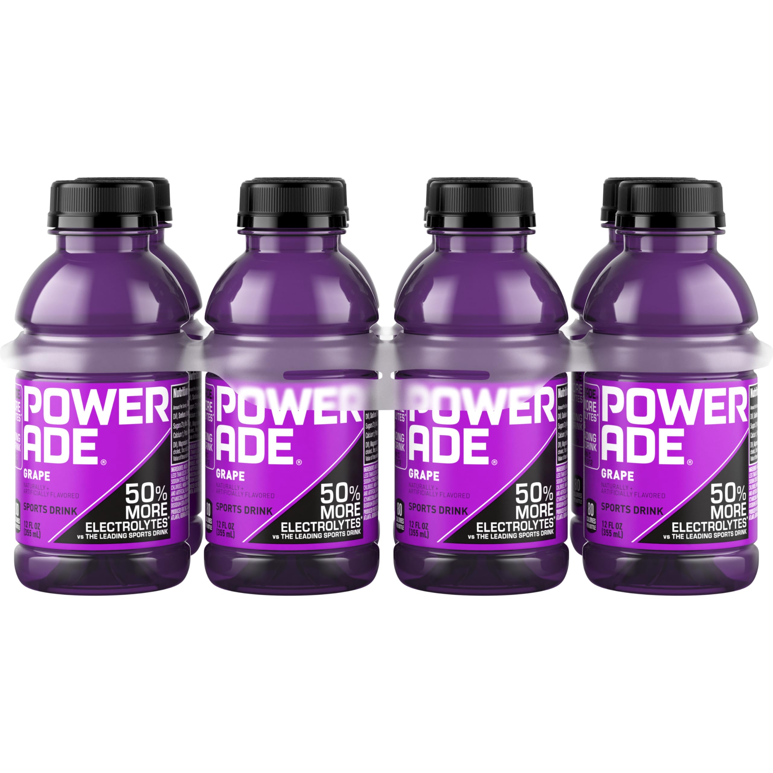 POWERADE Sports Drink Grape, 12 Ounce (Pack of 8)