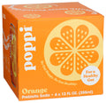 Poppi Orange Prebiotic Soda 4 pack