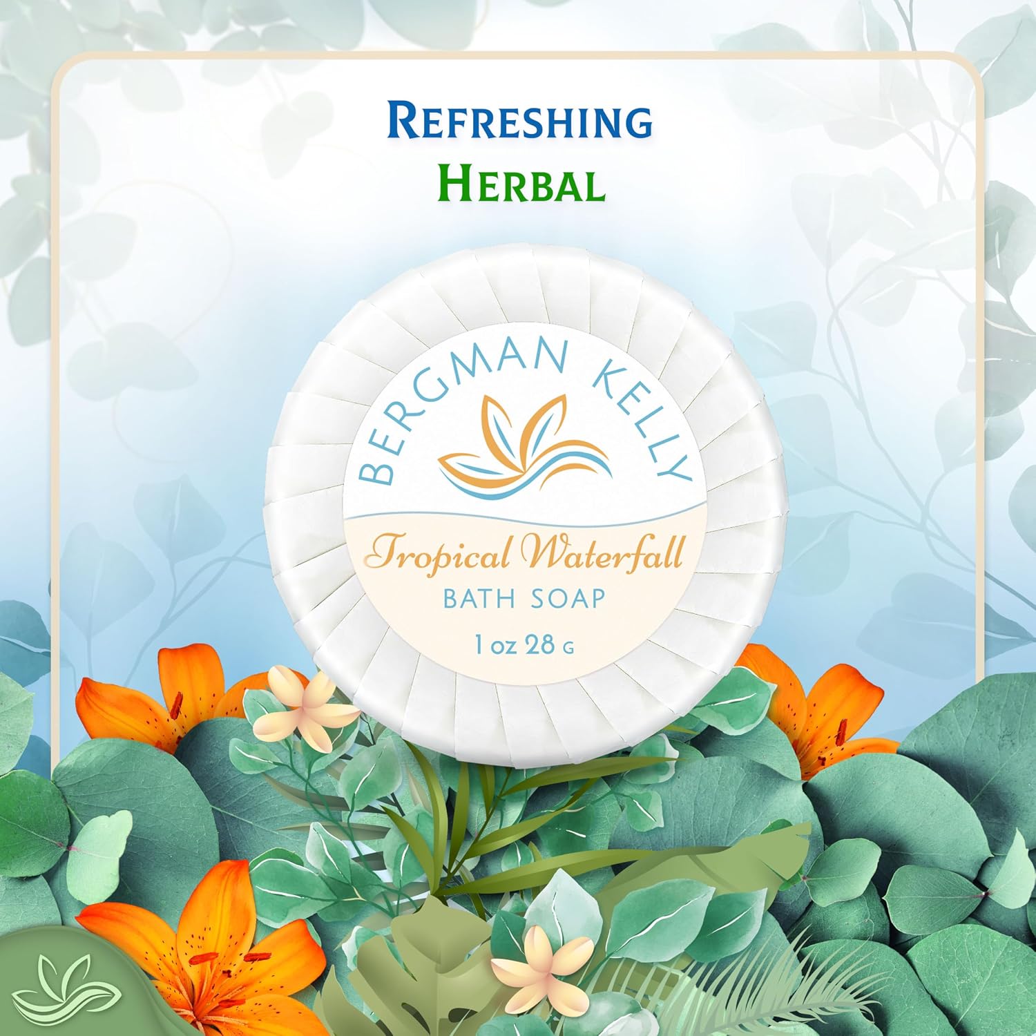 Bergman Kelly Tropical Waterfall Mini Bath soap 1oz