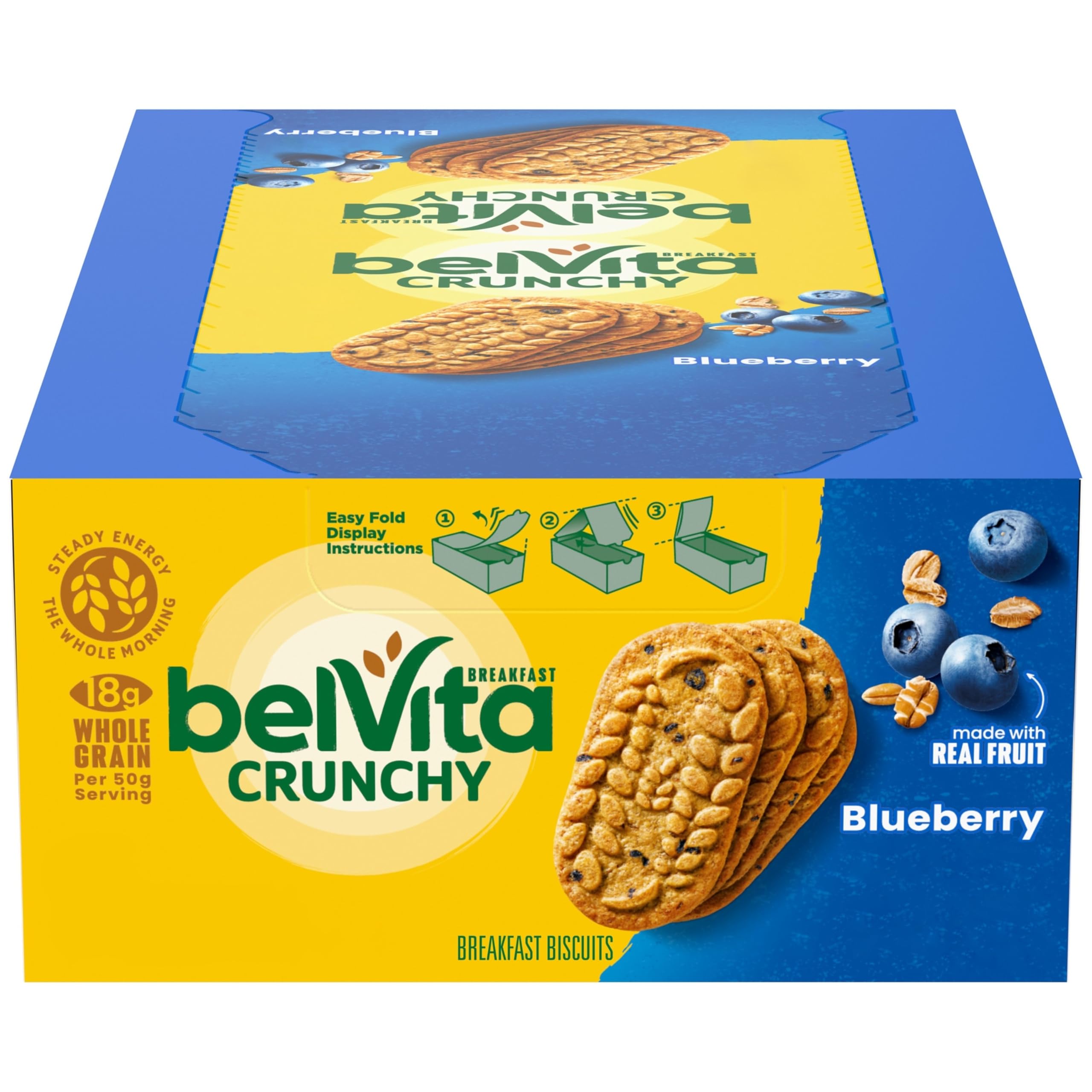 belVita Blueberry Breakfast Biscuits 8 Packs