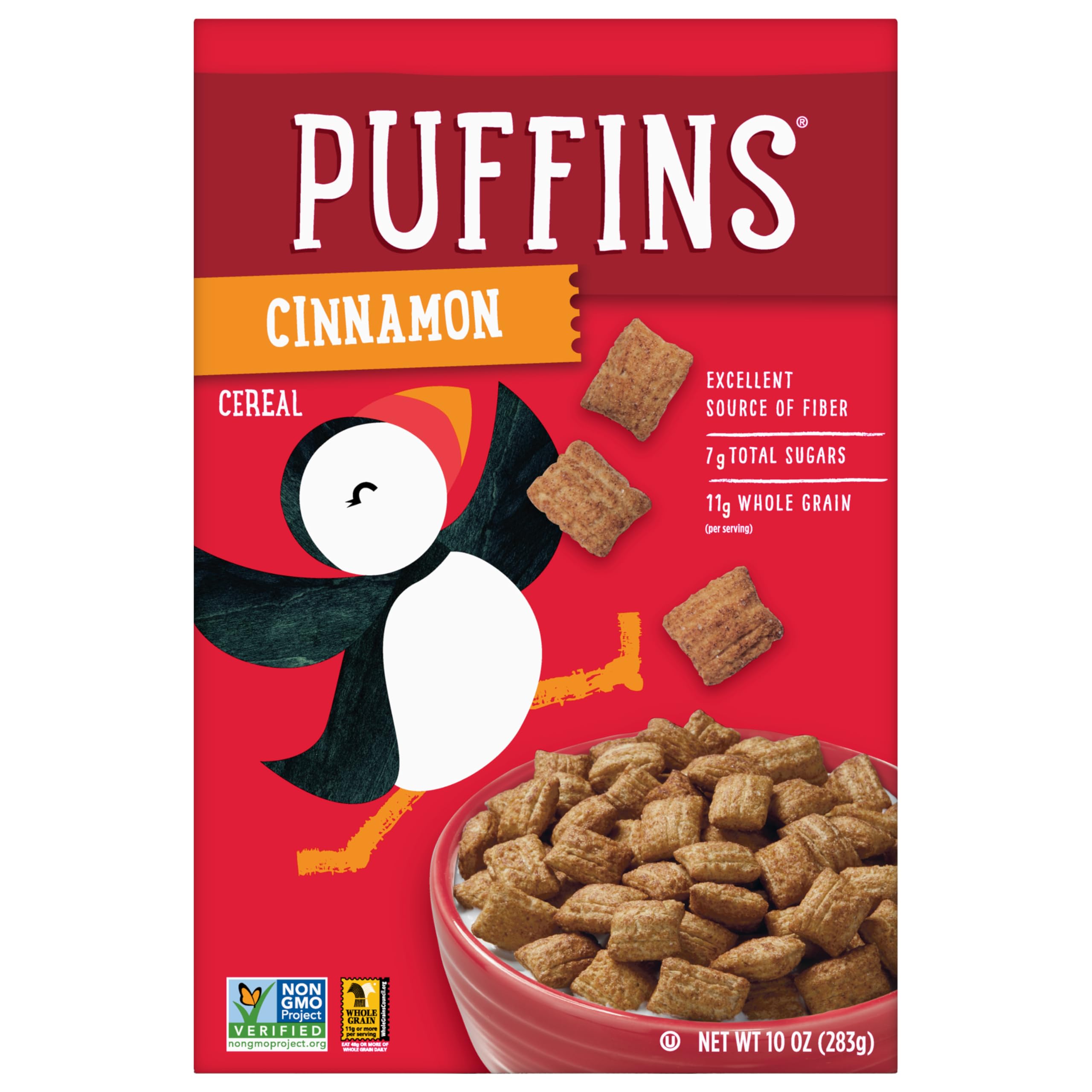 Barbara's Cinnamon Puffins Cereal 10oz