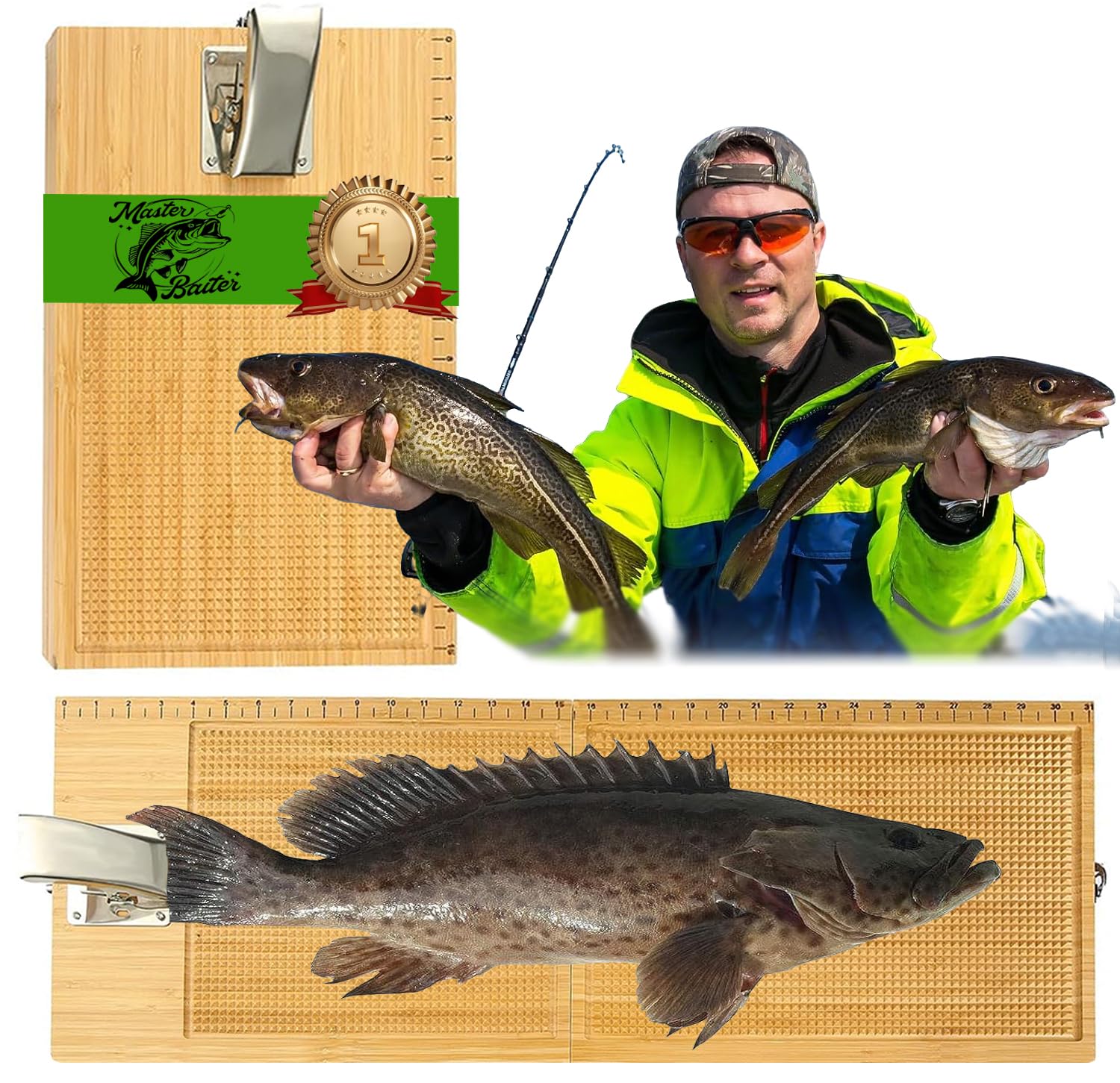 Essenhome Foldable Fish Cleaning Cutting Board