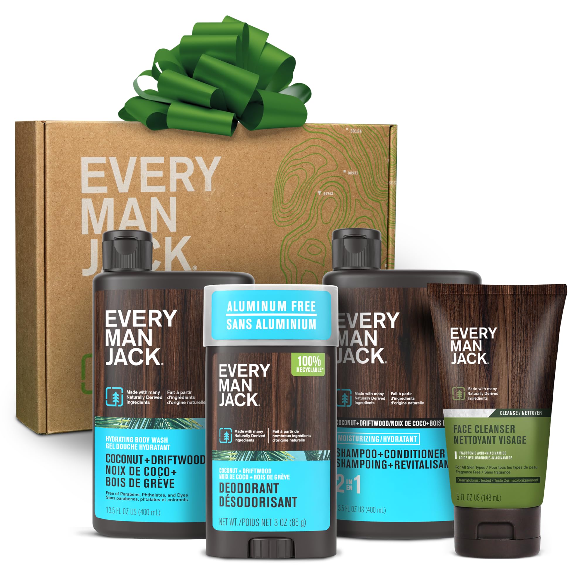 Every Man Jack Coconut Driftwood Men’s Gift Set