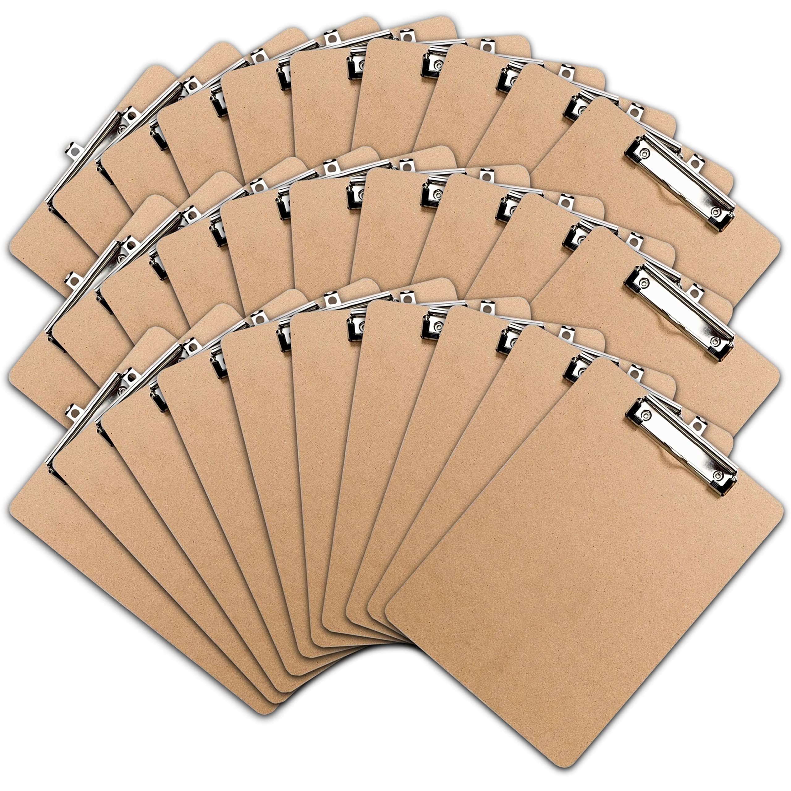 Clipboards Letter Size Low Profile 30-Pack