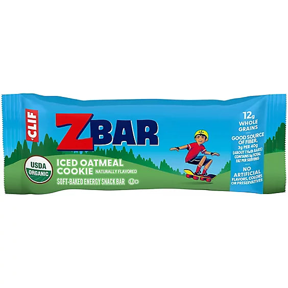 Zbar Iced Oatmeal Cookie Granola Bar Organic - 15.24oz