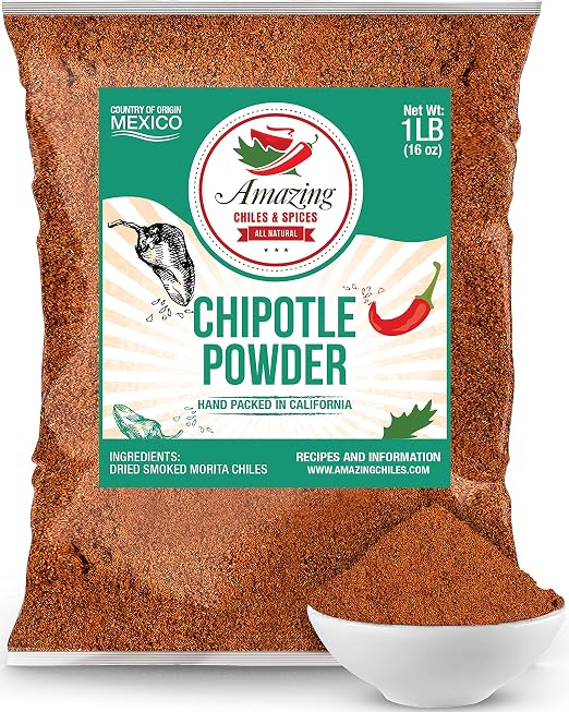 All Natural Amazing Chiles & Spices Chipotle Powder16oz