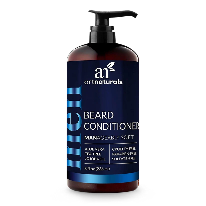 arnaturals Moisturizing Beard Conditioner for Men All Hair Types Advanced Formula Soothes & Conditions 8oz
