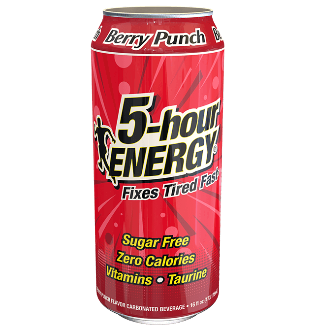 5 hour energy berry punch 160z
