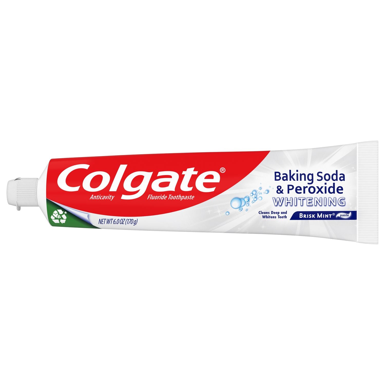 Colgate toothpaste baking soda and peroxide whitening