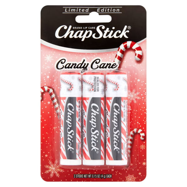 ChapStick Candy Cane Lip Balm 3 pack