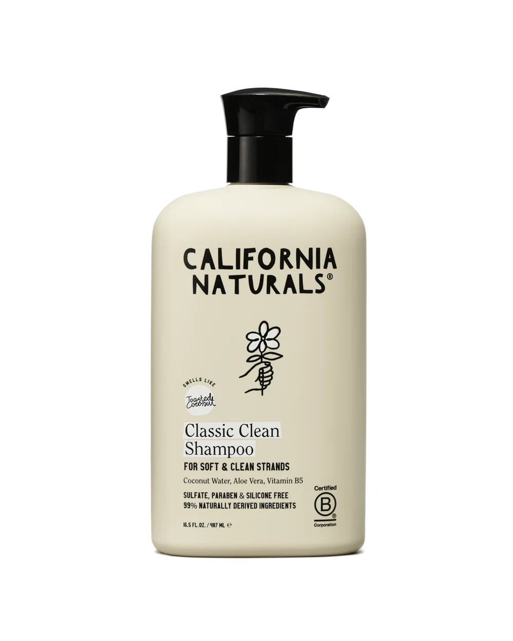 California Naturals Toasted Coconut Classic Clean Shampoo 20.oz