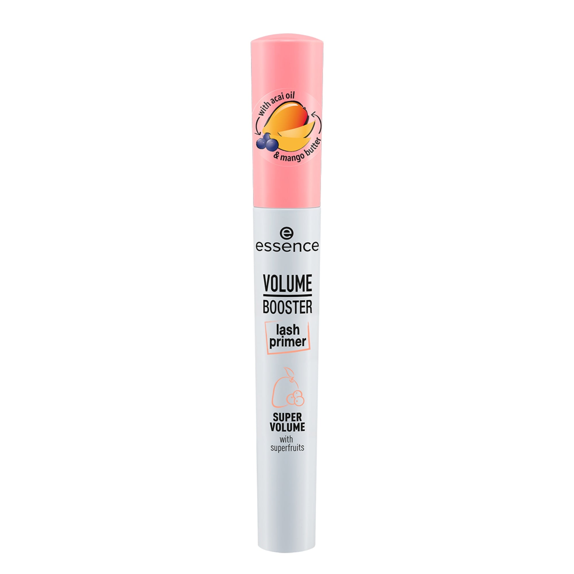 essence Volume Booster Super Volume  Lash Primer with Superfruits (packaging may vary)