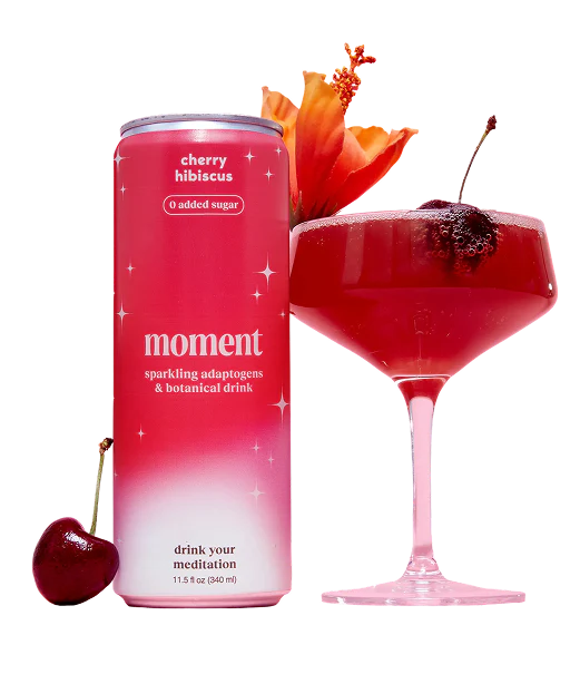 moment cherry hibiscus 11.5 0z