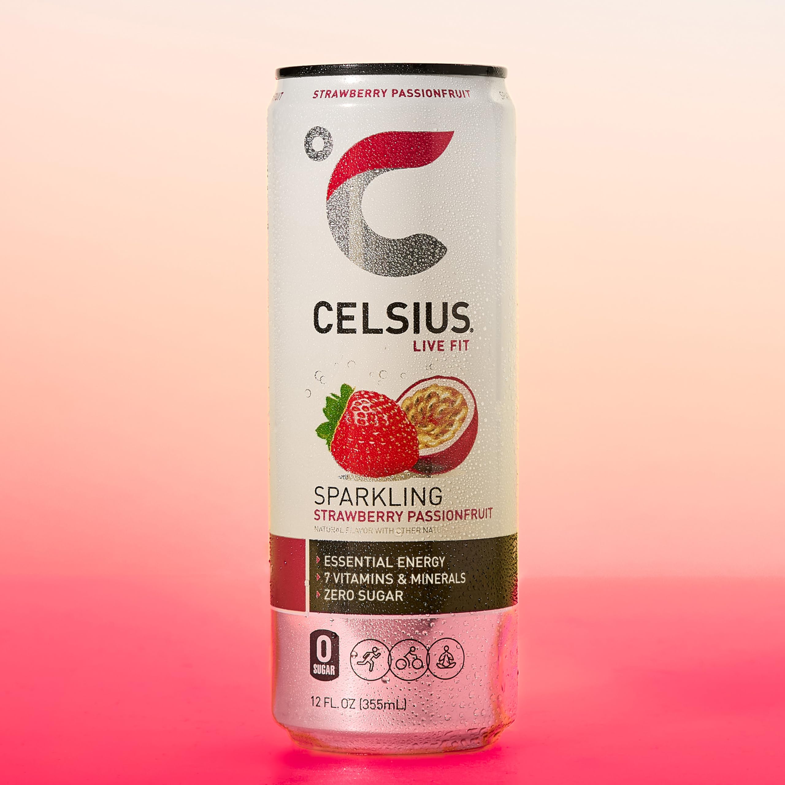 celsius strawberry passion fruit