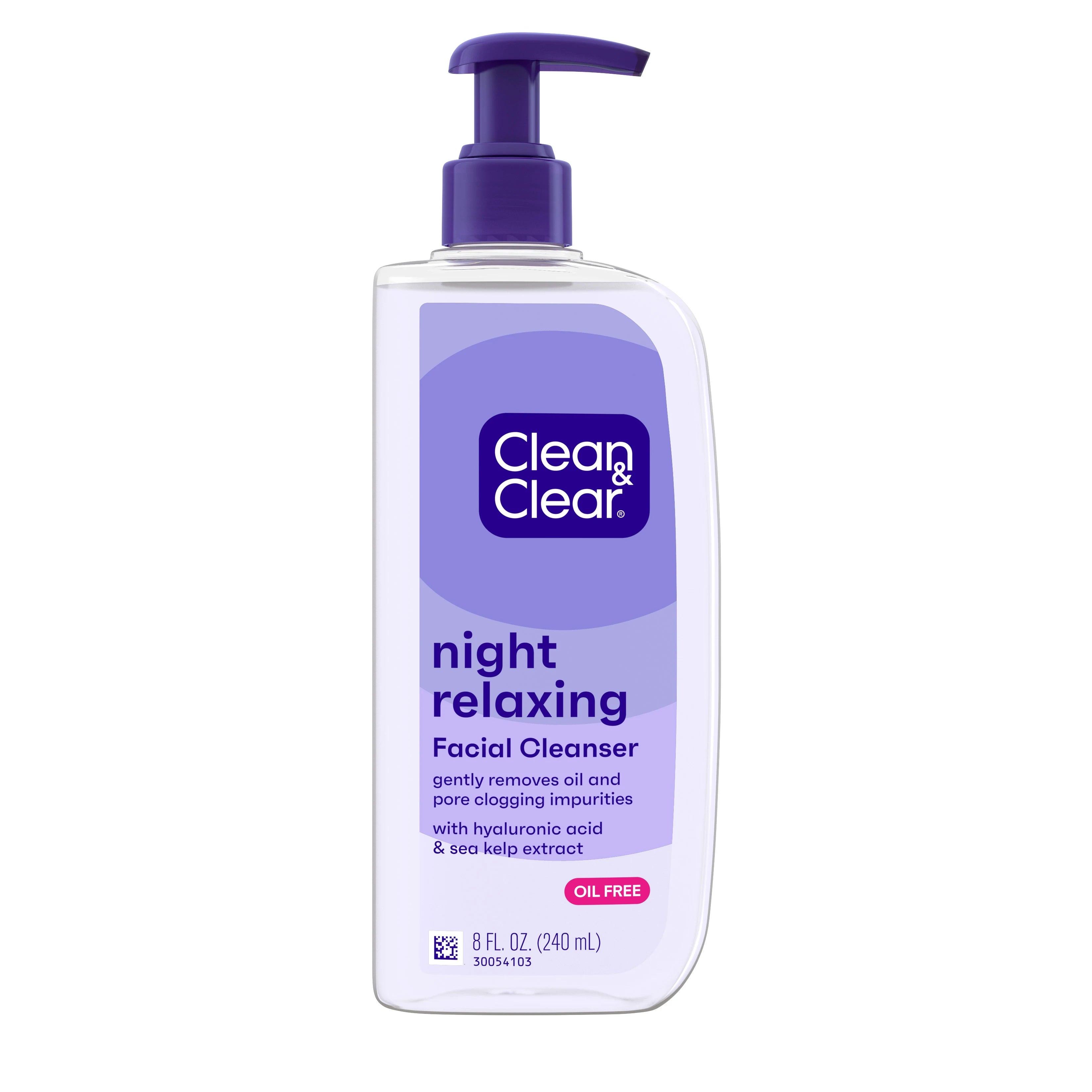 Clean & Clear Night Relaxing Facial Cleanser 8oz