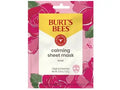 Burt's Bees Calming 1 Use Single Rose Sheet Mask 0.33oz