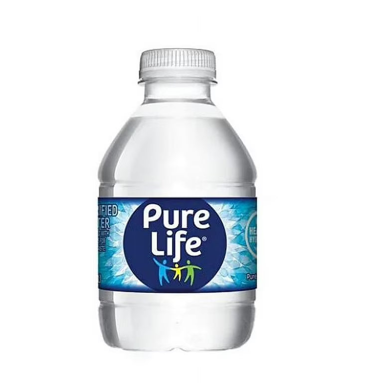 pure life water 8oz