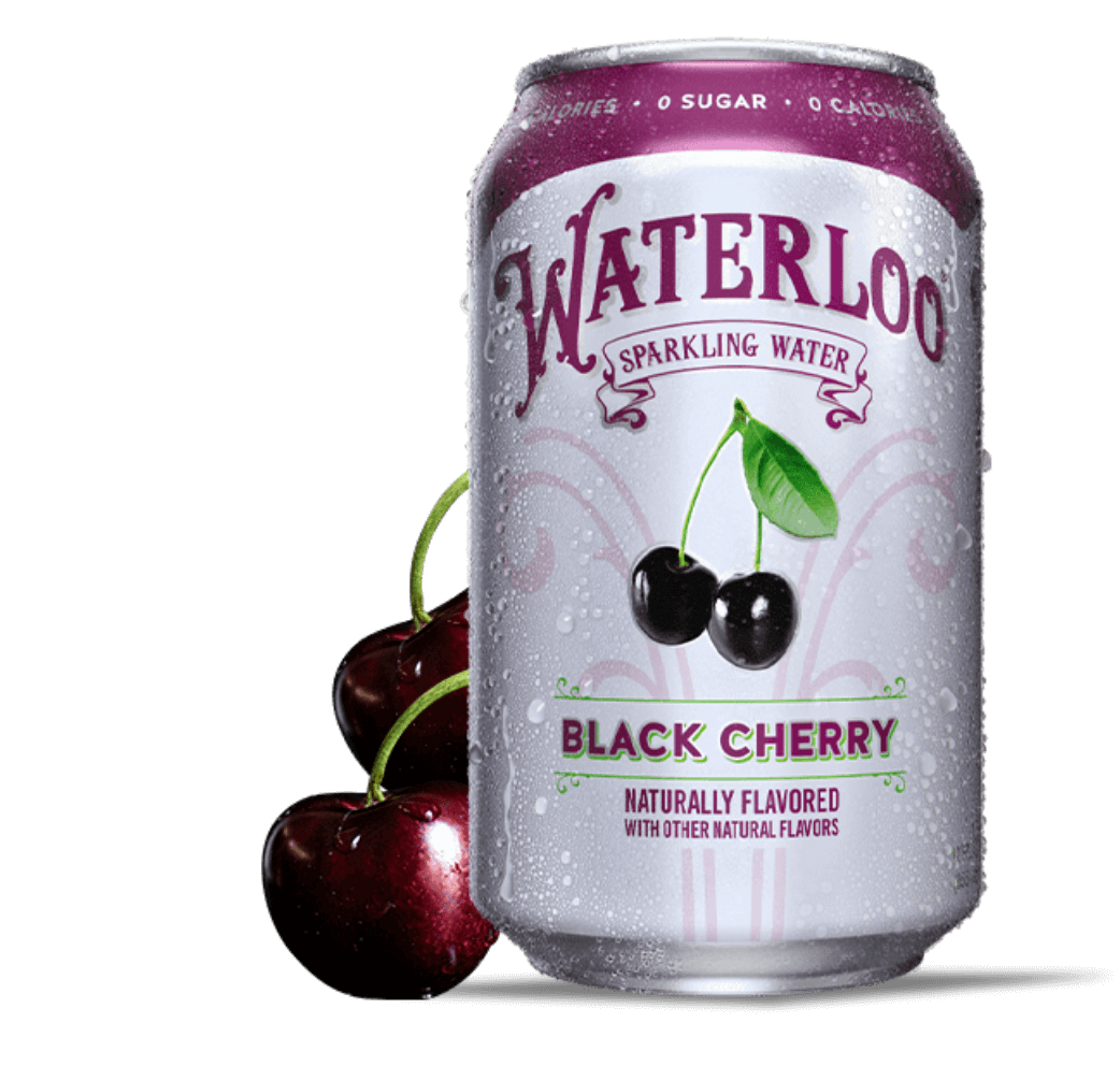 waterloo black cherry 12oz