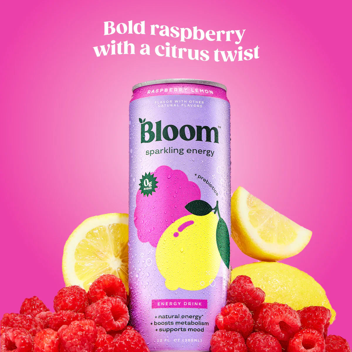 bloom raspberry lemon 12oz