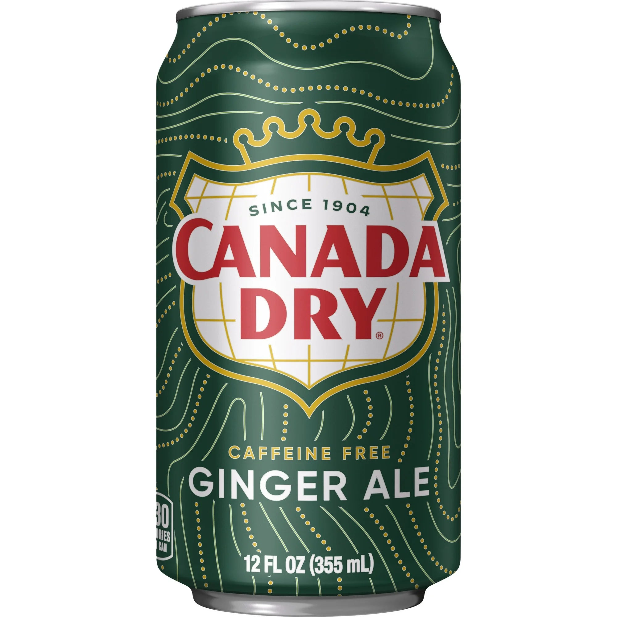 Canada Dry Caffeine Free Ginger Ale Soda Pop, 12 fl oz