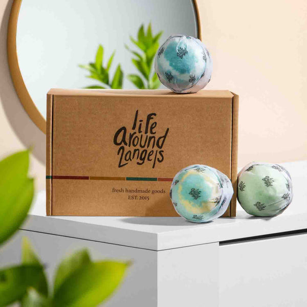 life around 2 angels Therapeutic Moisturizing Bath Bombs