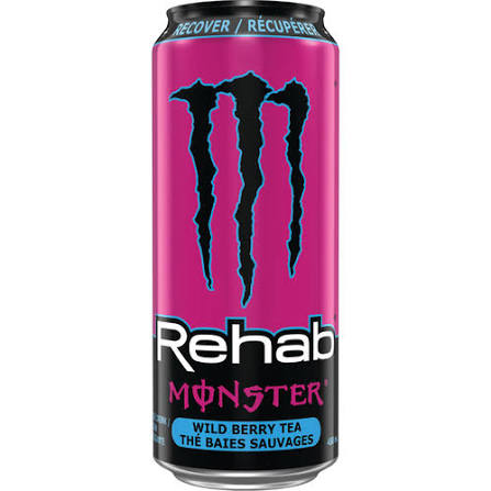 monster wild berry tea 16oz