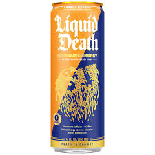 liquid death orange horror flavor 12oz