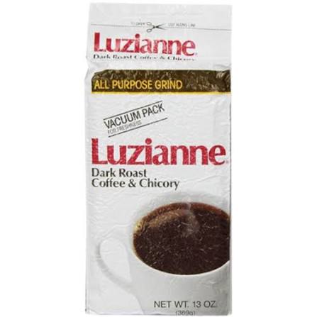 Luzianne Dark Roast Coffee & Chicory 389gr
