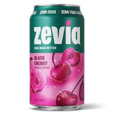 zevia black cherry soda free sugar