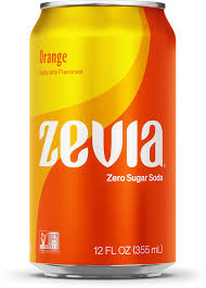zevia orange 12oz