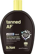 tanned AF x2000 dark UV Tanning Bed Solution 12oz